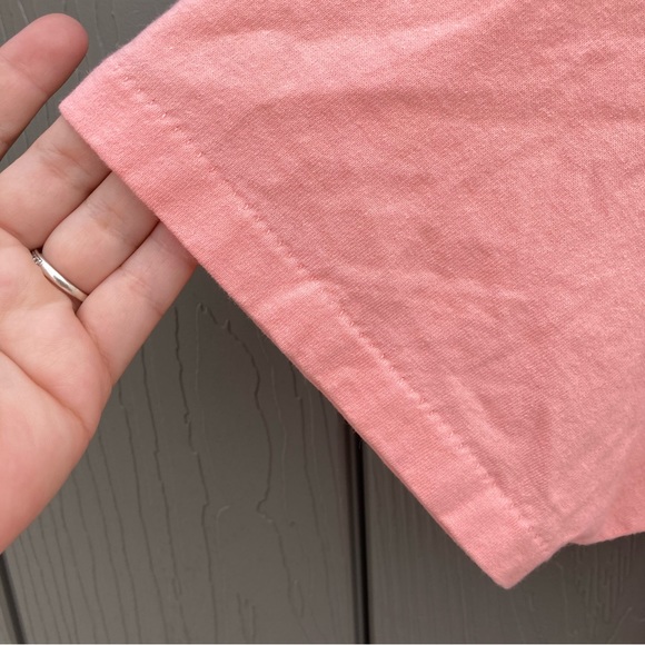 Vintage 90s Tshirt Aquatic Ocean Animal Print Turtle Dolphin Sea horse Sun Palms - Picture 5 of 9